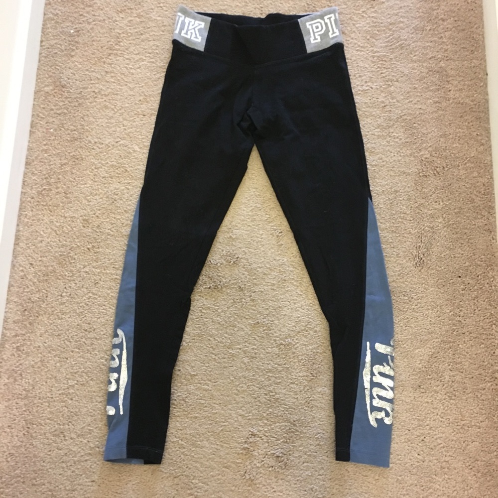 Pink sequin leggings